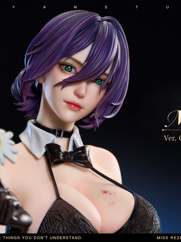 Chiyan Studio Chainsaw Man Miss Bomb Reze Hot Sexy 1/4 Statue